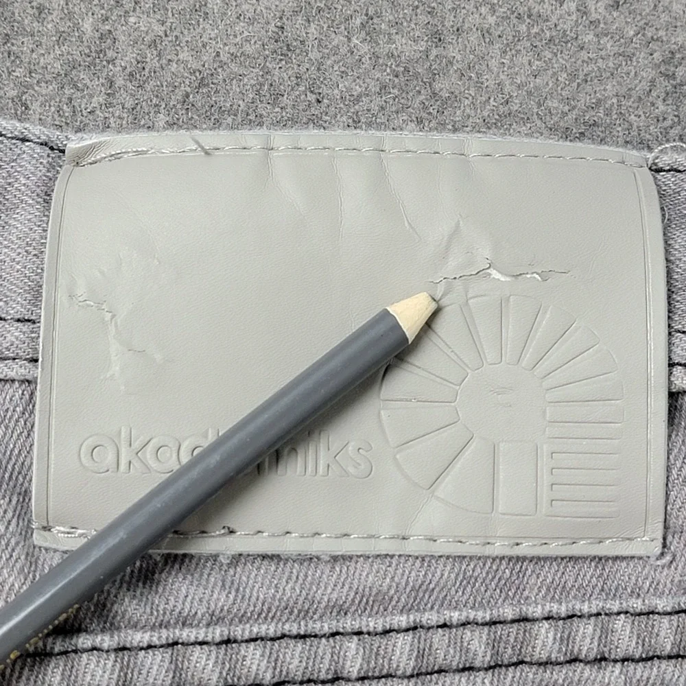 Akademiks Jeans Mens 32x32(30x29) Gray Straight‎ Casual Denim Pants